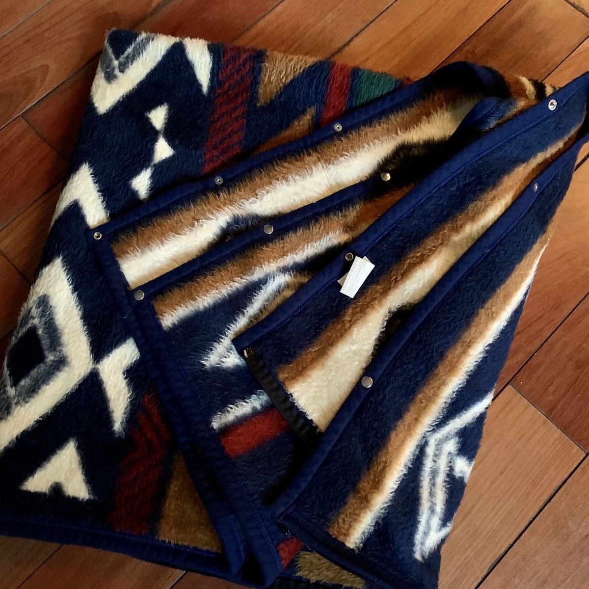 BIEDERLACK Stadium Blanket Aztec Southwest Plush ~ Stadium