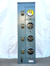 EZMR334225 Square D EZ Meter-Pak 4 Sockets 225A Rating 1200A Bus Rating - New