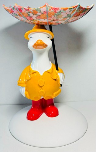 *NEW* SILLY GOOSE PEDESTAL ORIGINAL BOX 3Wick CANDLE HOLDER ~ Bath & Body Works - Picture 2 of 3