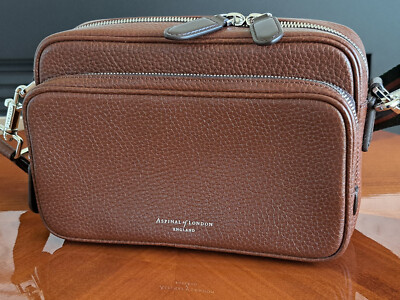 Aspinal of London Messenger Bag Tobacco 16X22X8,6 cm