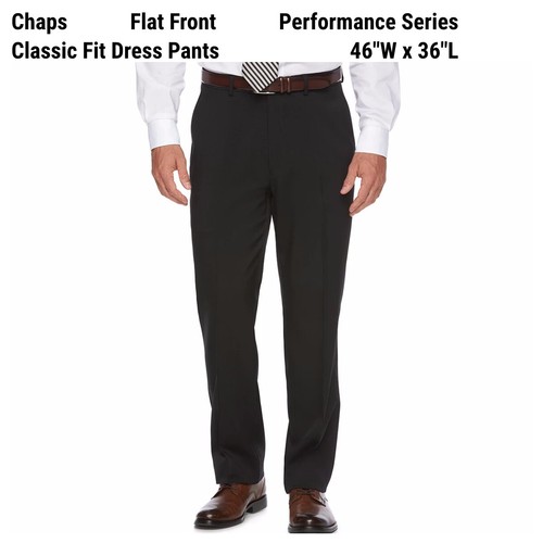 New Chaps Total Comfort Dress Pants Men 