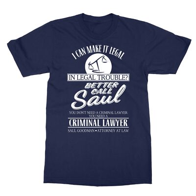Breaking Bad Saul Goodman Better Call Saul Attorney At Law Men's T-Shirt
