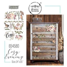 Cozy Evening | Decor Transfers | Redesign with Prima Furniture Transfers