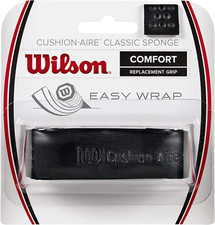 WILSON Cushion Aire Classic Sponge Replacement Grip Black
