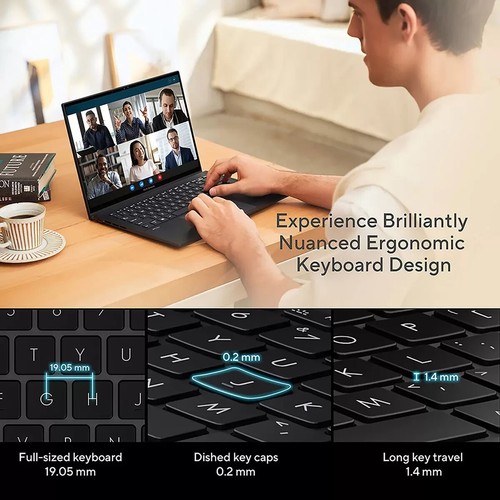 ASUS Zenbook, Intel Core i5, 16GB RAM, 512GB SSD, 14 Inch OLED Laptop, UX3402VA - Picture 4 of 9
