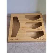 Ziploc bag storage organizer