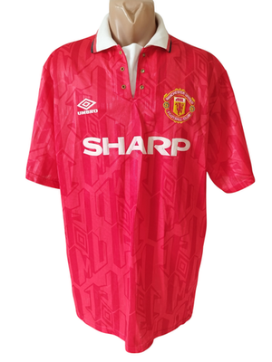 Manchester United football jersey vintage shirt 1992-94 Umbro size