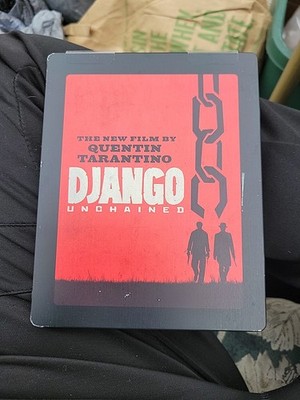 Django Unchained Steelbook 2-Disc Blu-ray DVD Collector Edition No Bonus Disc