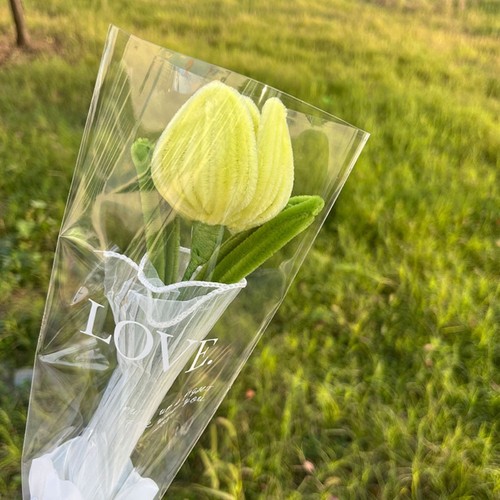 Gifts Knitting Flower Rose Tulips Wedding Party Decor - Picture 8 of 15