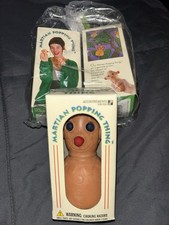 The Martian Popping Thing Stress Toy 1997 Vintage Novelty Toy