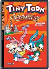 Steven Spielberg Presents Tiny Toon Adventures Season one DVD Charles Adler NEW