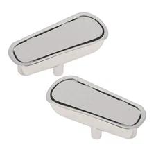 1968 Corvette C3 Exterior Door Handle Pair 3932833, 3932834