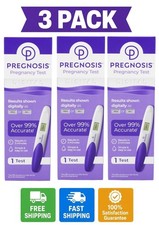 Pregnosis Digital Pregnancy Test 3 Pack - Over 99 Accurate YES or NO- NEW