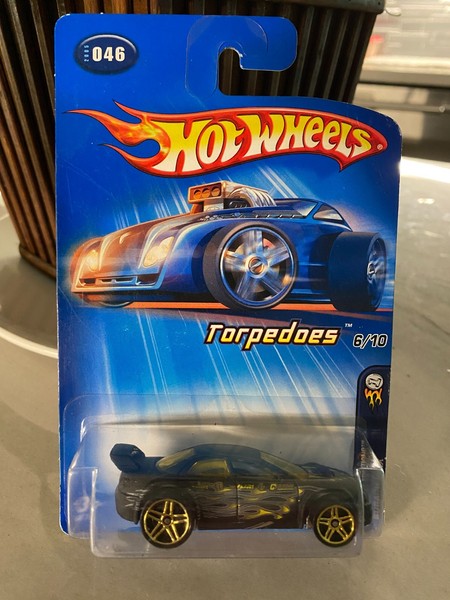 2005 Hot Wheels First Editions - Torpedoes 6/10 Subaru WRX Schwarz #46-image