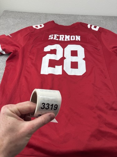 Nike San Francisco 49ers Trey Sermon Trikot Herren 2XL Rot Weiß - Bild 9 von 9