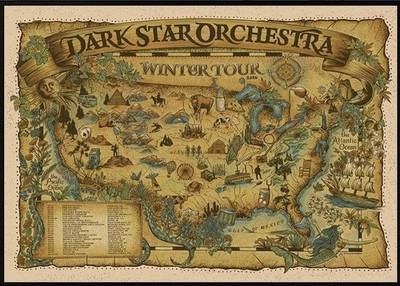 Dark Star Orchestra Winter Tour 2026 North America Poster