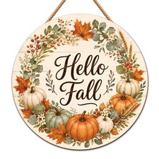 Fall Decorations for Home Hello Fall Wreaths for Front Door