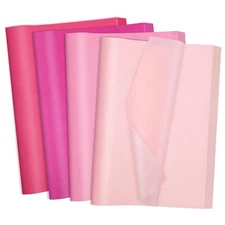 160 Sheets Pink Tissue Paper for Gift Bags 20 X 14 Inches Wrapping Tissue Pap...
