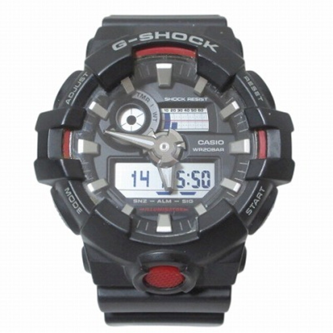 Casiogy Shock Ga-700 Watch Working Product Analog Digital Black