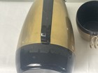 3 pc Vtg West Bend Thermo Serve Coffee Carafe Set 2 Mugs GOLD & BLACK MCM USA — photo 5