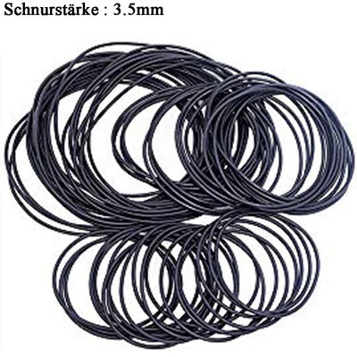 Gummiring NBR Dichtungsring O-Ring SchwarzDichtungsringe Unterlegscheibe O Ringe