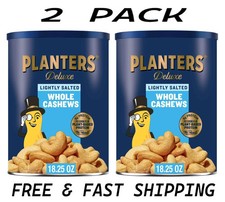 Planters Deluxe Lightly Salted Whole Cashews,...