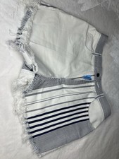 Vintage Striped Lee Jeans Denim Shorts-