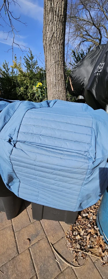 Par de fundas de asiento delanteras AZUL Bestop para CJ5/CJ7/Wrangler NOS COLOR RARO 79 80  Foto 4 de 4