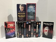 15 Horror VHS Lot Hellraiser, Fright Night, F...