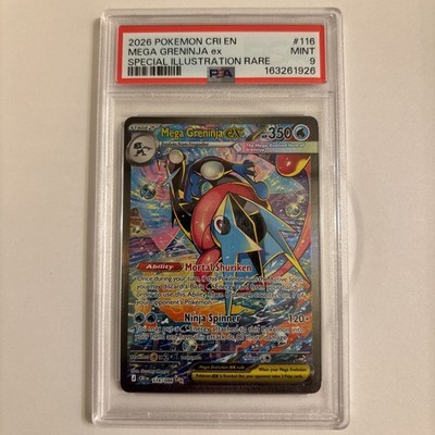 Mega Greninja ex 116/086 Me04: Chaos Rising Holo for sale online