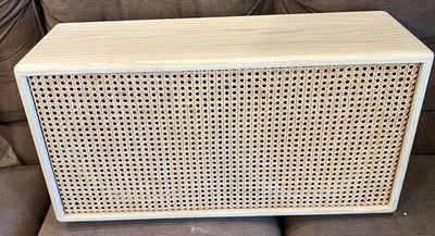 Rawcabs Wicker front , 2x12 front load close back pine extension cabinet