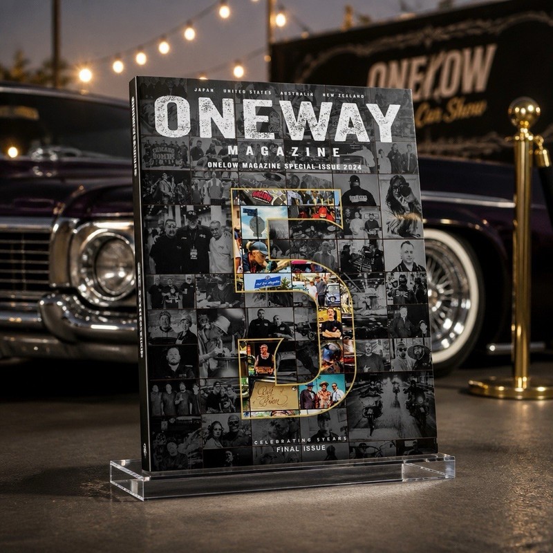 ONEWAY Lowrider Japanese Magazine Issue 4 Brand New Final Issue