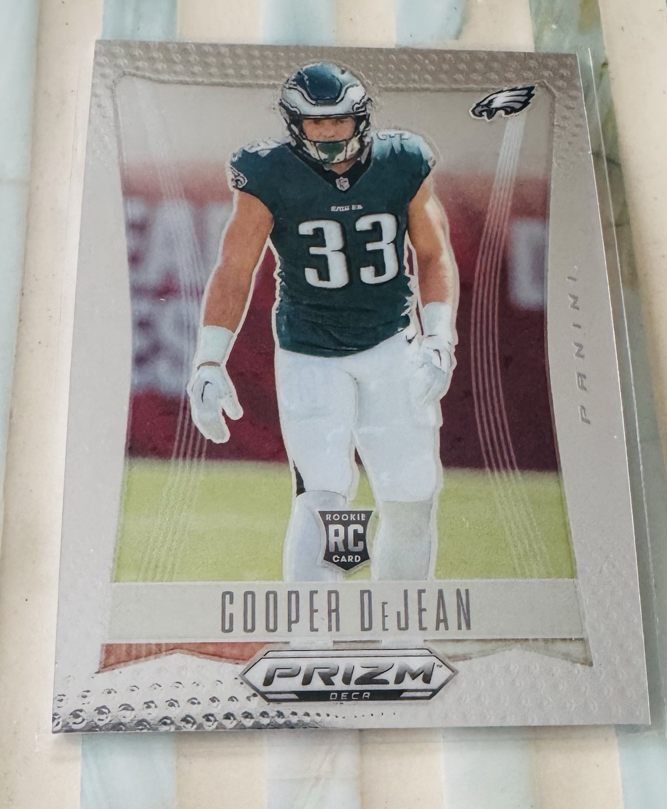 2024 Panini Prizm Deca - Cooper DeJean #243 (RC)