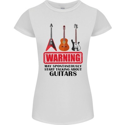 May Start Reden About Gitarren Gitarrist Damen Petite Schnitt T