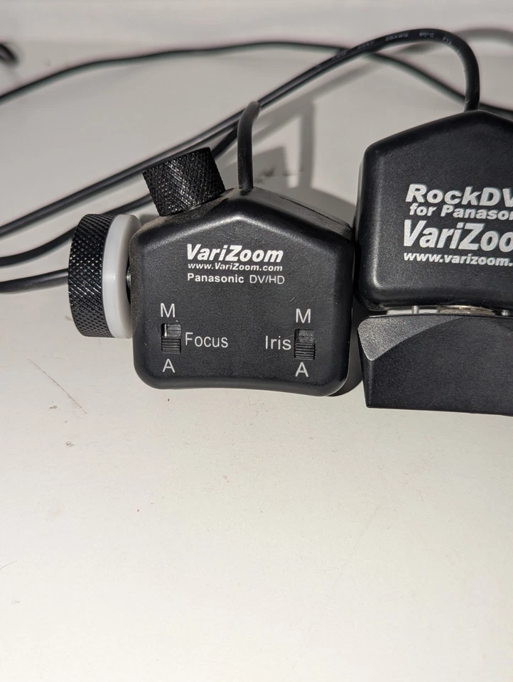 Panasonic VariZoom VZ-ROCK-DVX & VZ-PFI Zoom/Focus/Iris Rocker Control Tested  - Image 2 of 4