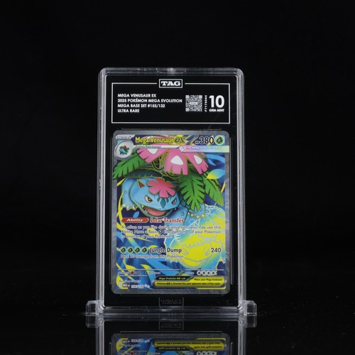Mega Venusaur ex graded TAG 10 for sale on eBay