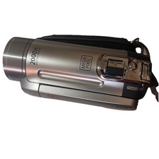 Canon FS10 Flash Memory 8GB Built-In Memory Camcorder 48x Zoom Silver