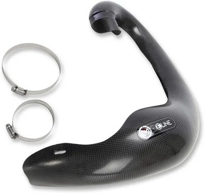 Moose E Line 2-Stroke Exhaust FMF Fatty Factory Pipe Guard KTM 300 XCW 17-19