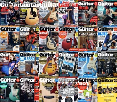 Total Guitar magazine UK Publication CDs are NOT Included Used Condition