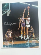 Kareem Abdul Jabbar Autographed 8x10 Color Photo W/COA