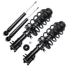 4x Front Rear Shocks Struts W Coil Springs Assembly For 2005-2008 Pontiac Wave