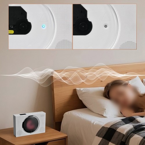 Portable Rechargeable CD Player with Dual HiFi Speakers & Wireless Support - Afbeelding 17 van 19