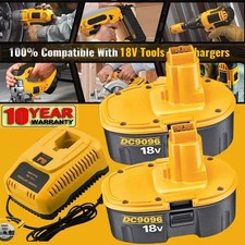 PACK 18V For Dewalt 7 AH 18 VOLT XRP DC9096 DC9098 NI-MH Battery DC9096-2 DE9098
