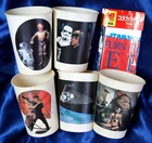 Japan Kodak Kodacolor Films STAR WARS Campaign 1983 Five Paper Cups & Bonus Bag!