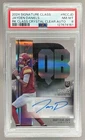 Jayden Daniels 2024 Topps Signature Class Rookie Crystal Clear RC Auto PSA 8