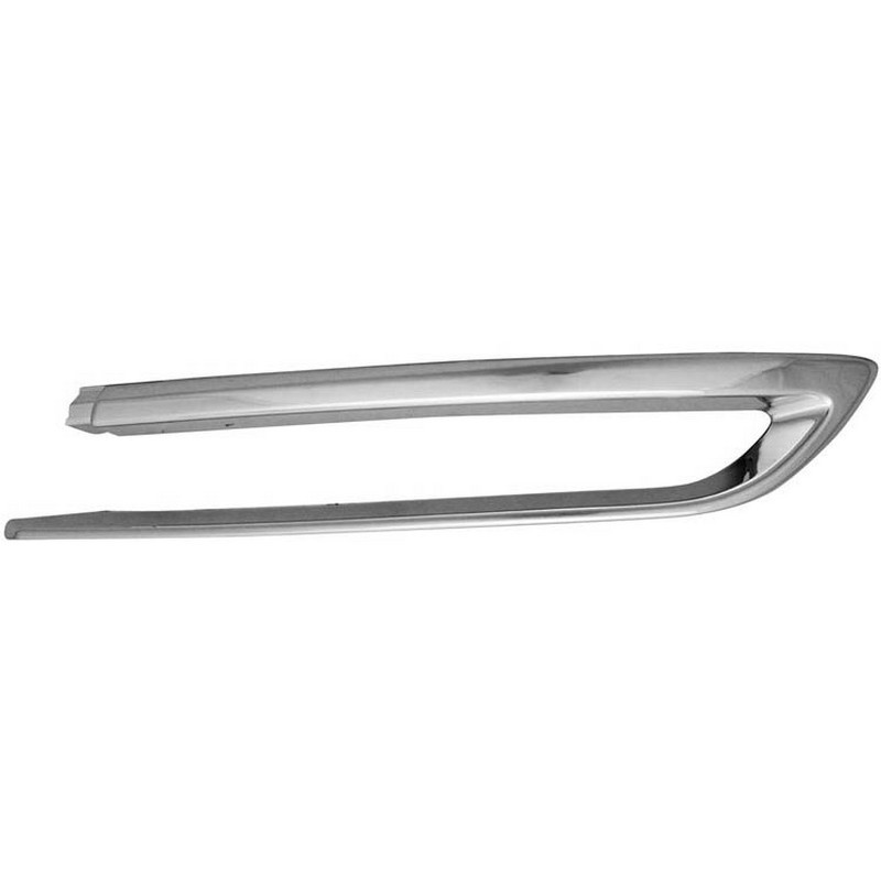 Bandeau de pare-choc arrière droit BMW Série 5 F10 F11 2013-2016 Luxury en ABS chrome