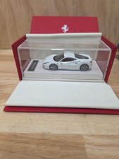 Mr Collection Ferrari 488 GTB Model Car Official Made In Italy white RARE