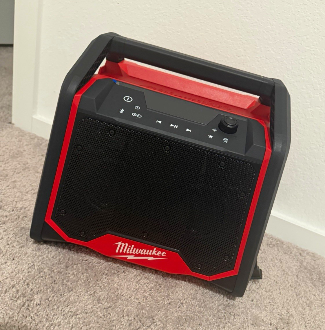 M18 Lithium-Ion Cordless PACKOUT Jobsite Radio/Speaker with Built-In Charger