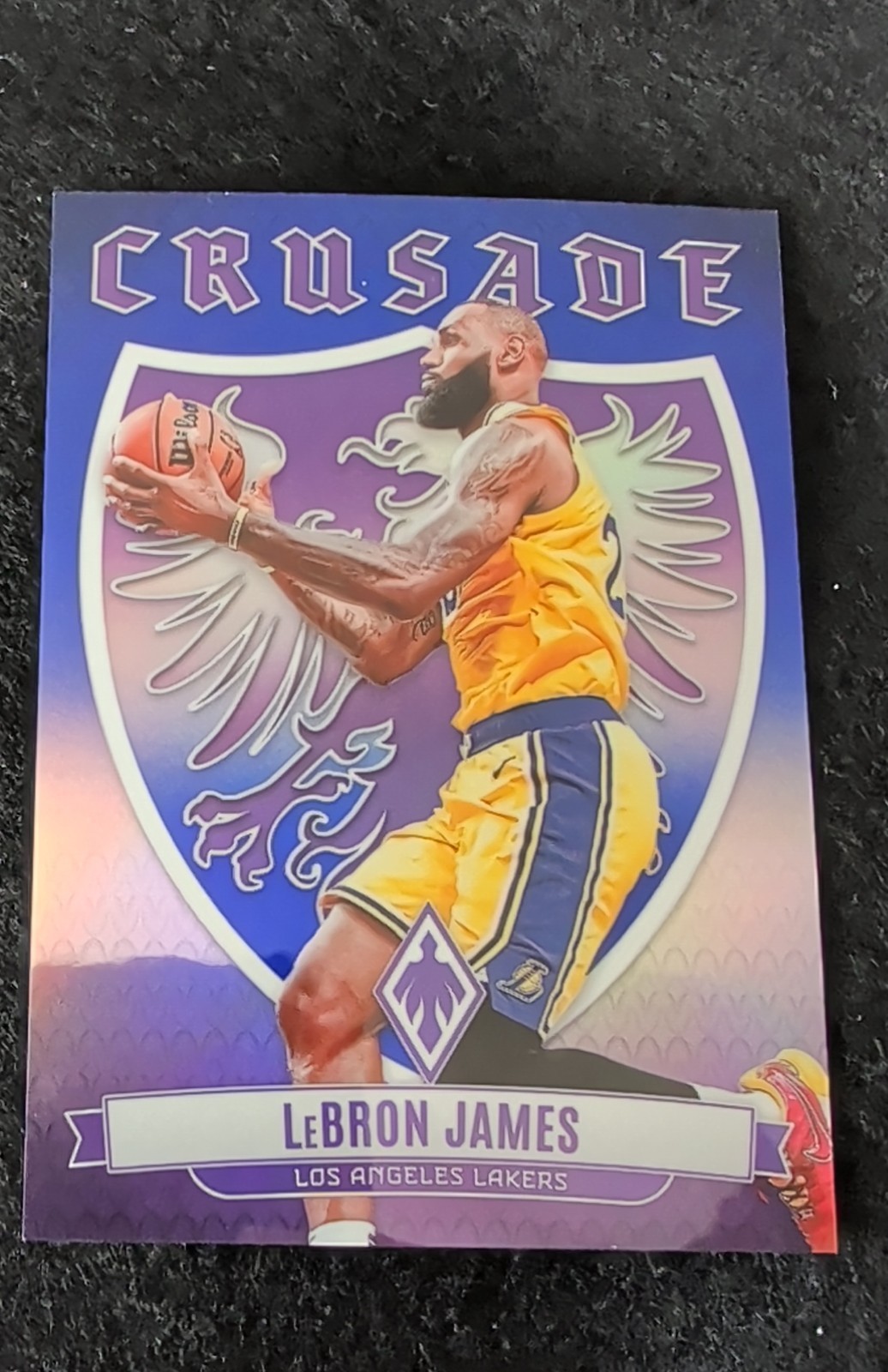 2023-24 Panini Phoenix - Crusade LeBron James #9 Blue /25