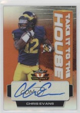 2021 Leaf Valiant Take it to the House Orange 44/50 Chris Evans #TH-CE1 Auto nd3